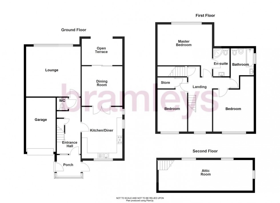 Floorplan for Alderstone Rise, Huddersfield