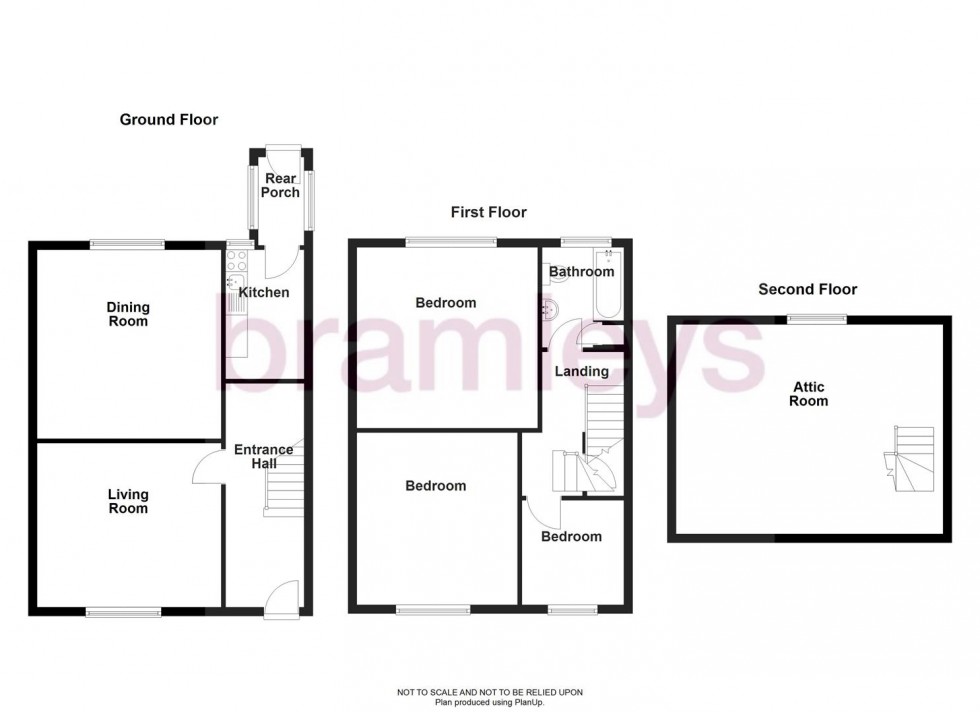 Floorplan for Newsome Road, Huddersfield