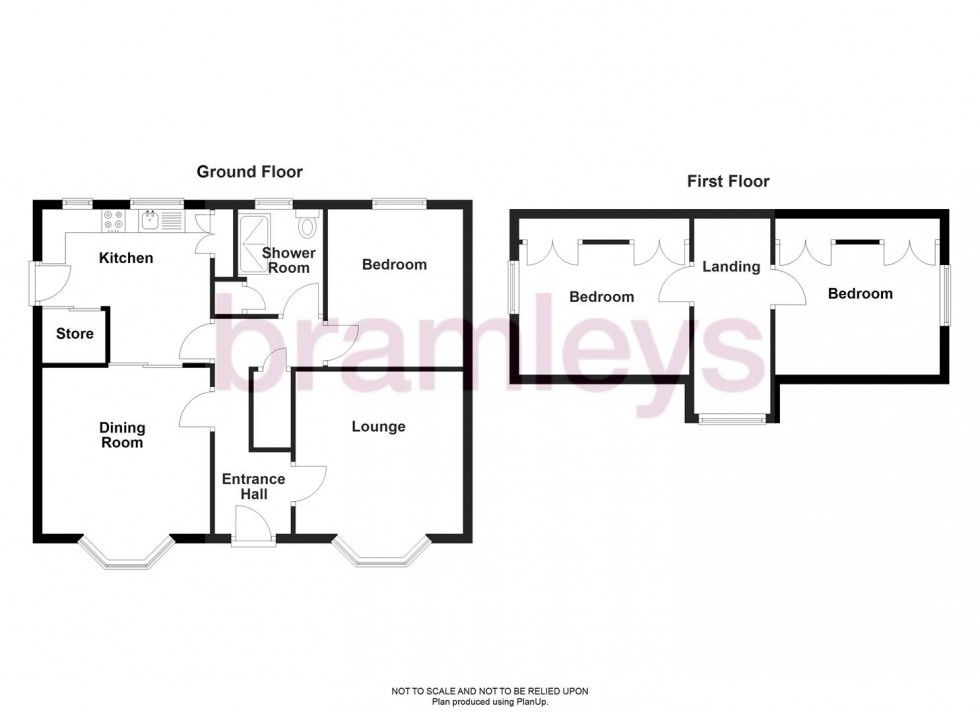 Floorplan for Stonefield Avenue, Huddersfield