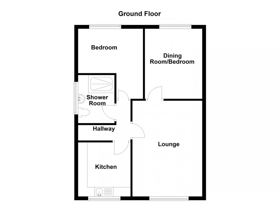 Floorplan for Portal Drive, Mirfield