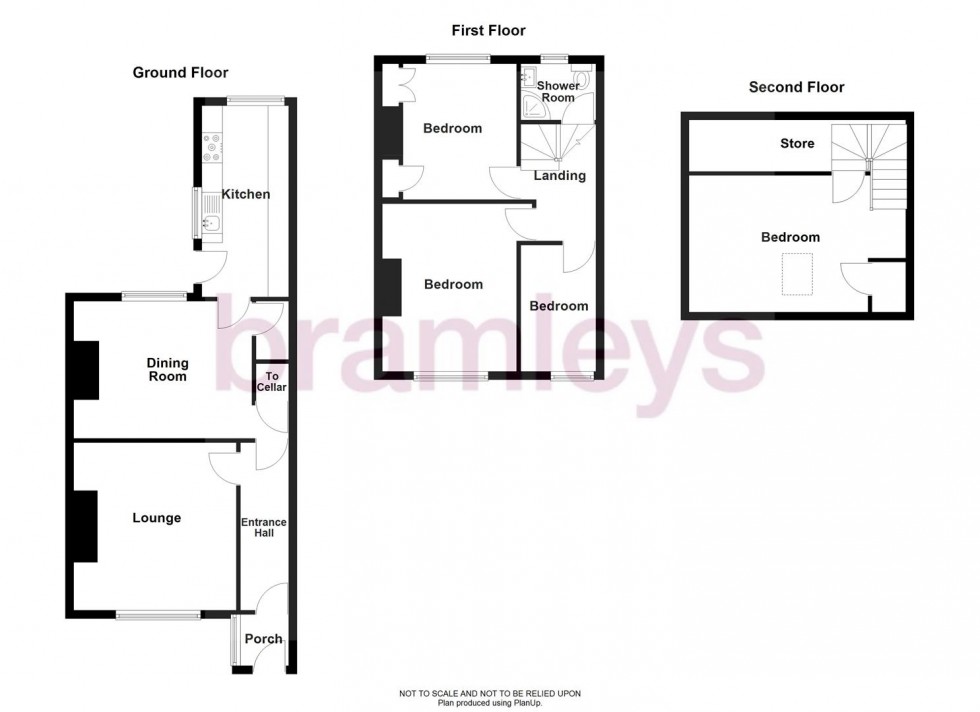 Floorplan for Dudley Road, Marsh, Huddersfield