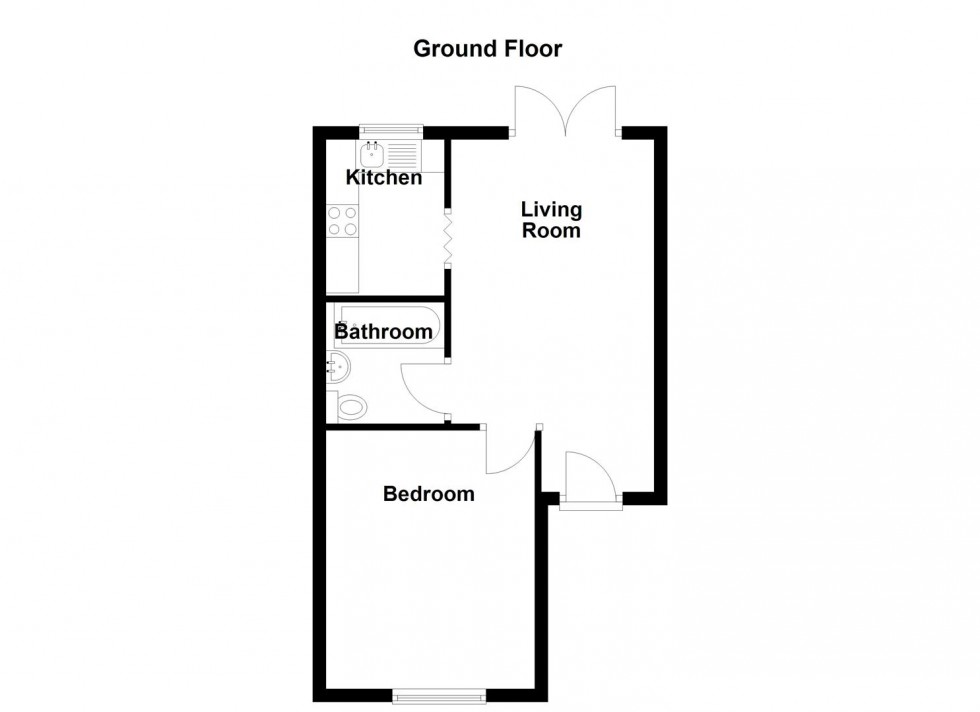 Floorplan for The Lawns, High Street, Heckmondwike
