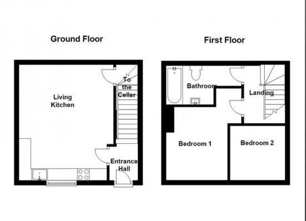 Floorplan for Spencer Street, Mirfield