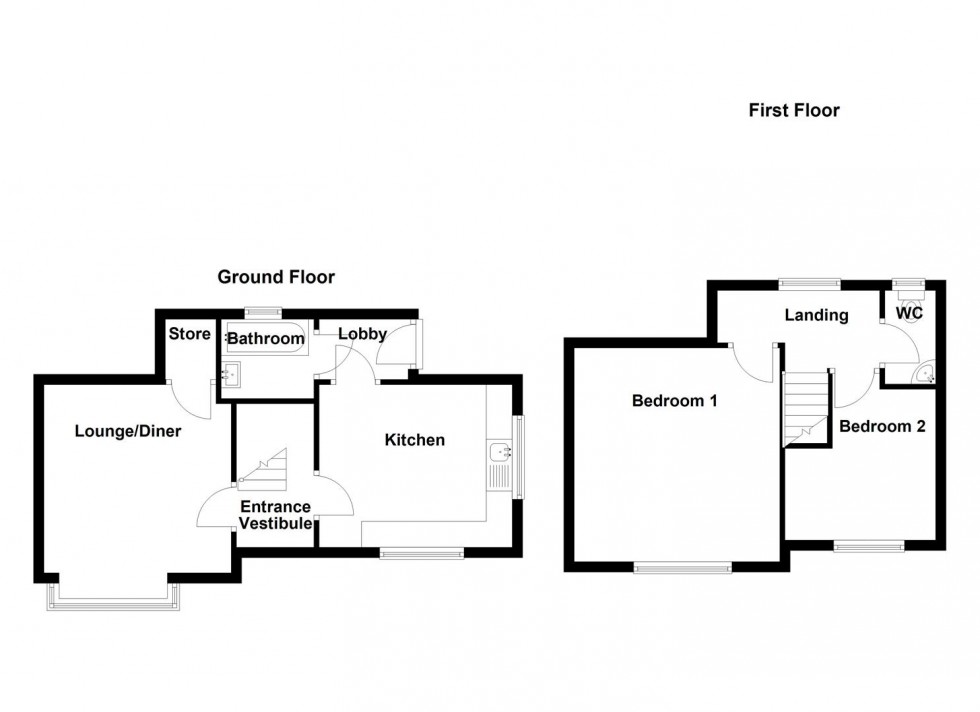 Floorplan for Shirley Square, Gomersal, Cleckheaton