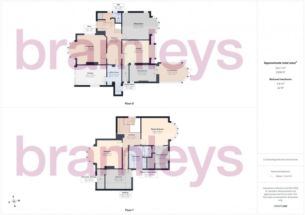 Floorplan for Huddersfield Road, Brighouse