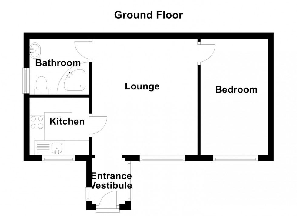 Floorplan for Kirkgate, Hanging Heaton, Batley