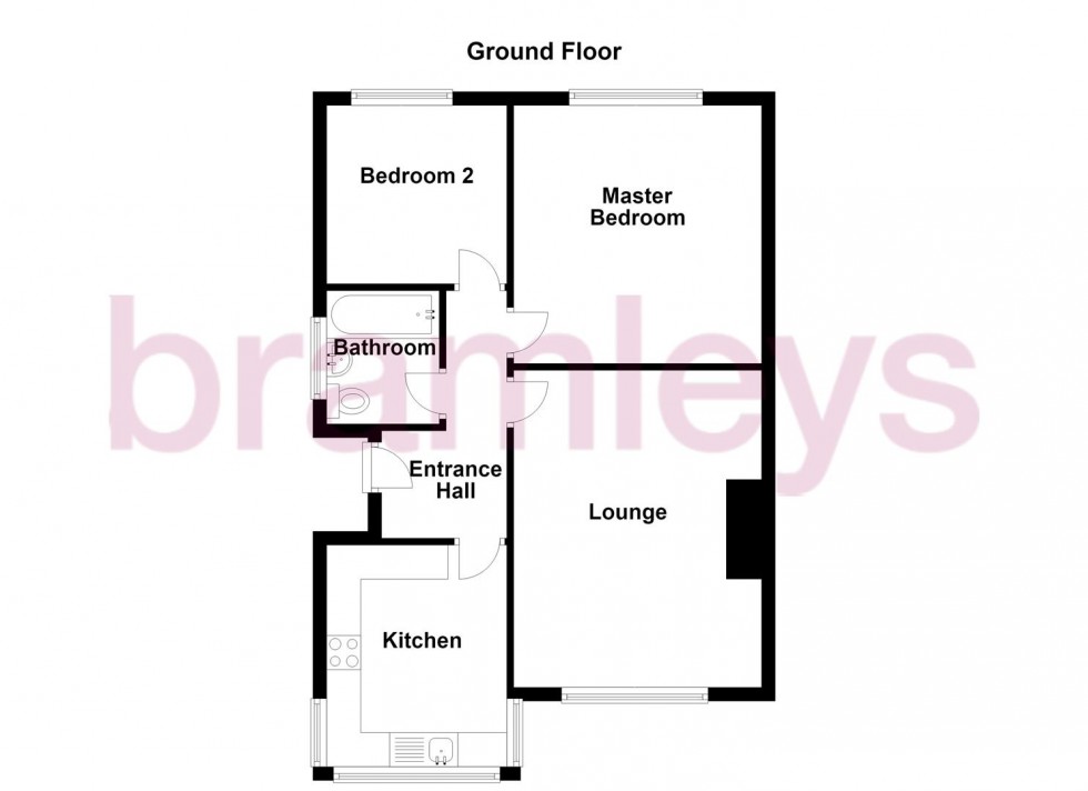 Floorplan for Fields Road, Lepton, Huddersfield