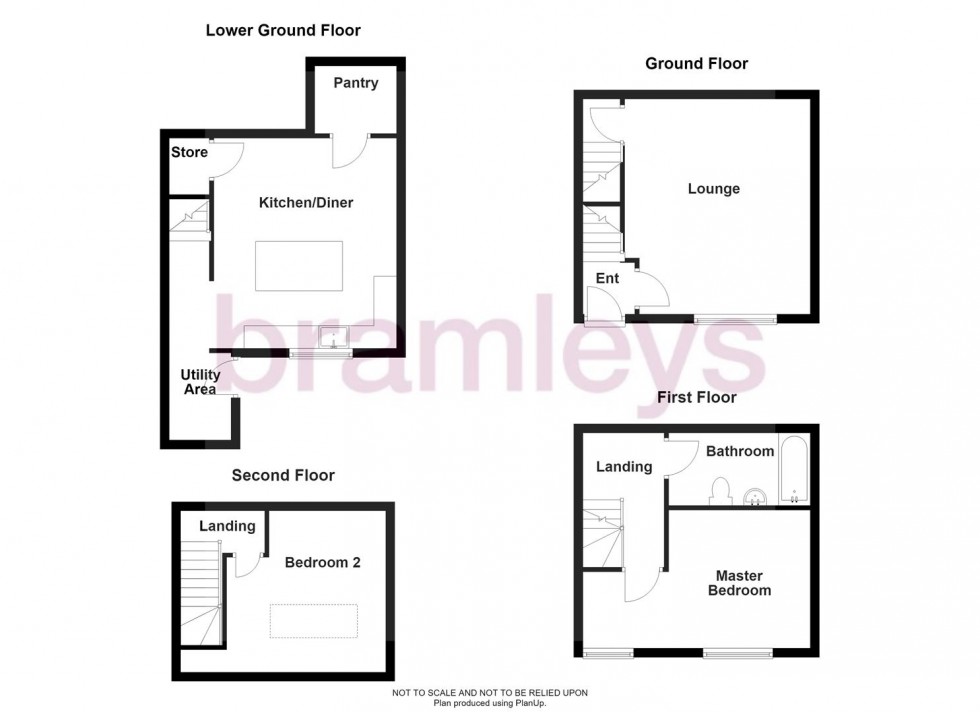 Floorplan for Knowl Road, Golcar, Huddersfield