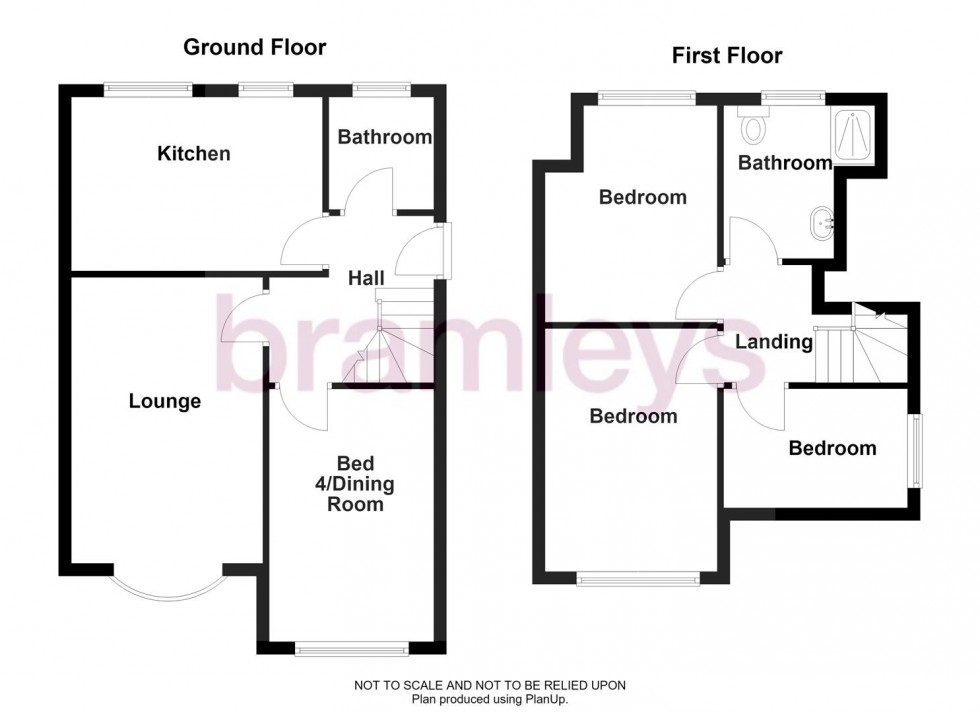 Floorplan for Warrenside, Huddersfield