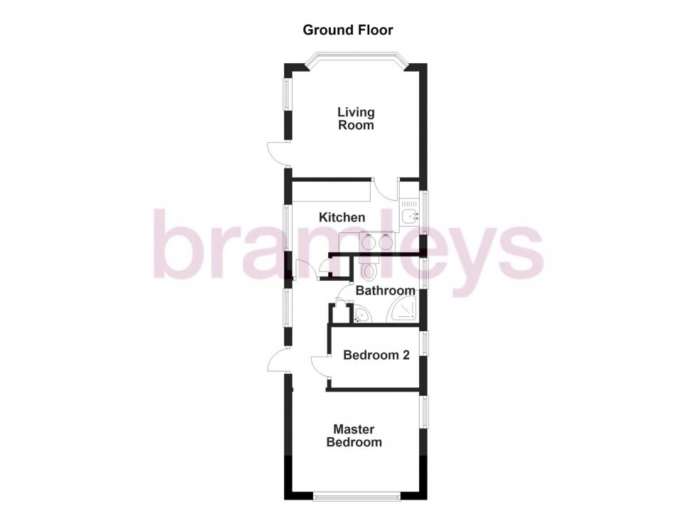 Floorplan for Elland Hall Caravan Site, Elland