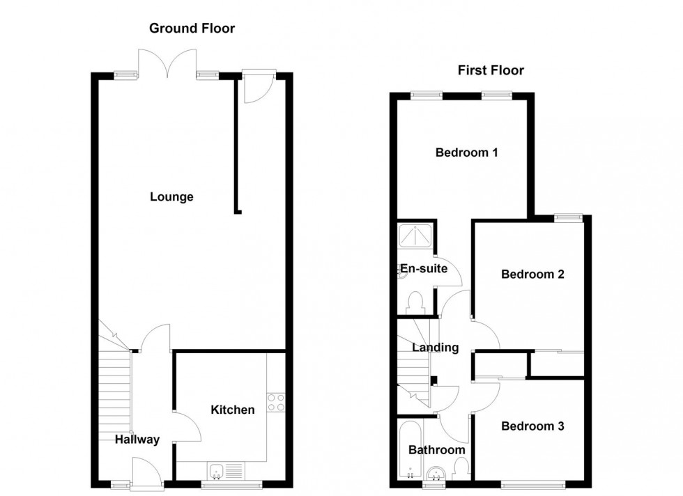 Floorplan for John Booth Close, Roberttown, Liversedge