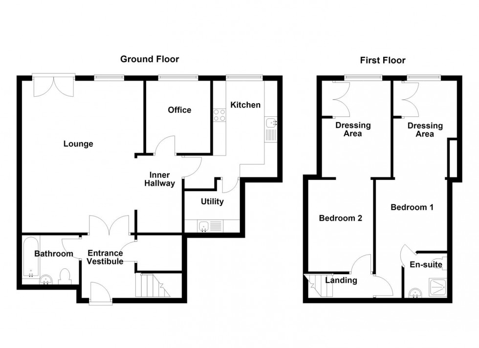 Floorplan for Valley Mill, Park Road, Elland