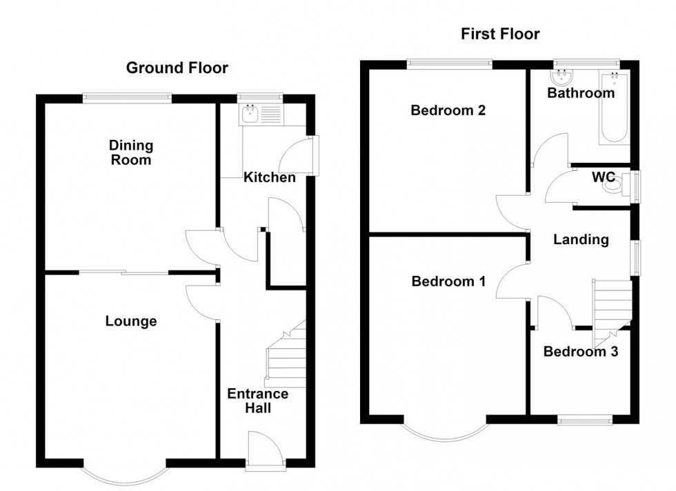 Floorplan for Glebe Gate, Dewsbury