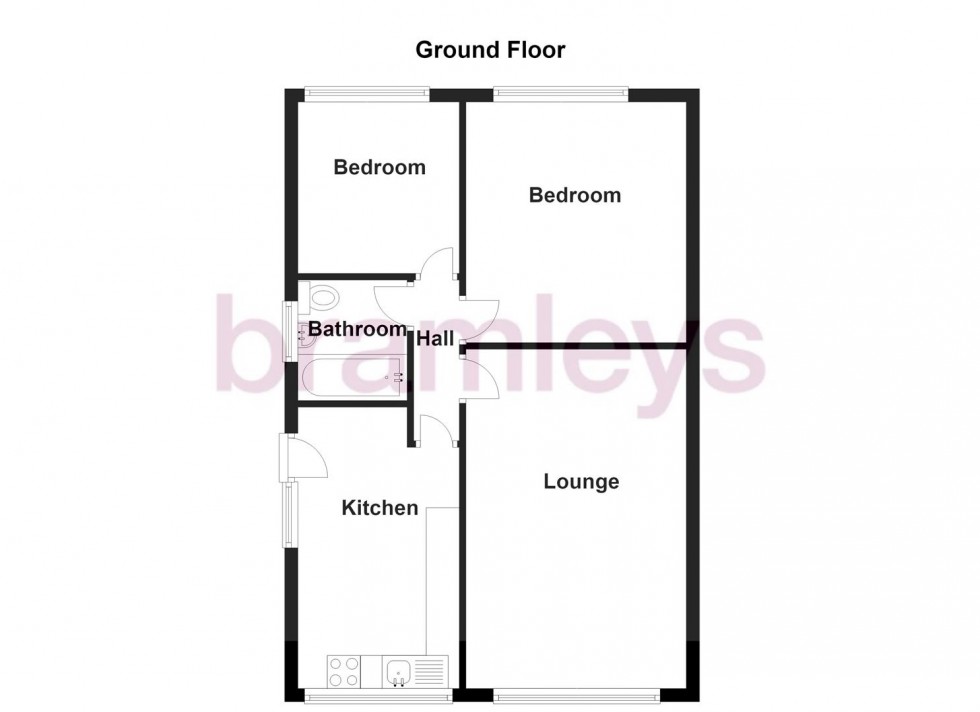 Floorplan for 15 Crestfield Drive, Elland
