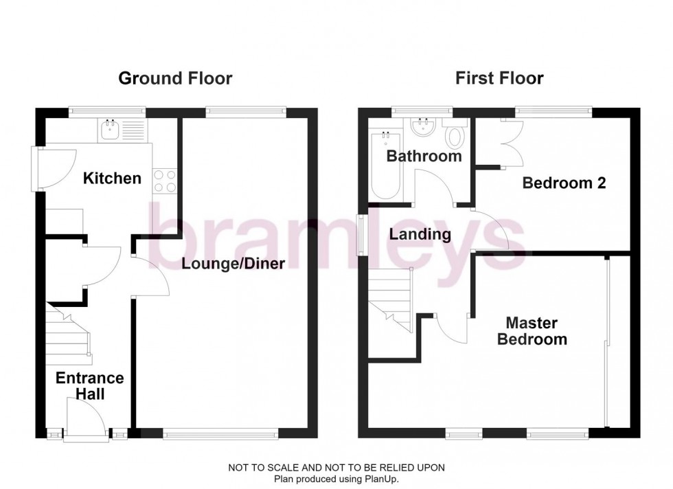 Floorplan for St. Pauls Road, Huddersfield