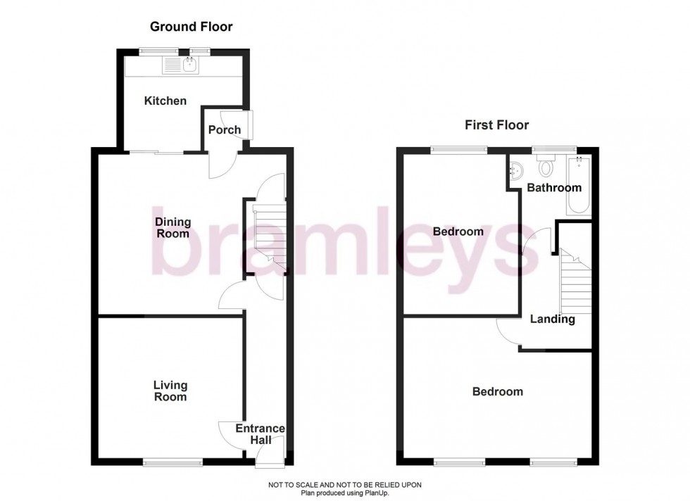 Floorplan for Ray Street, Huddersfield