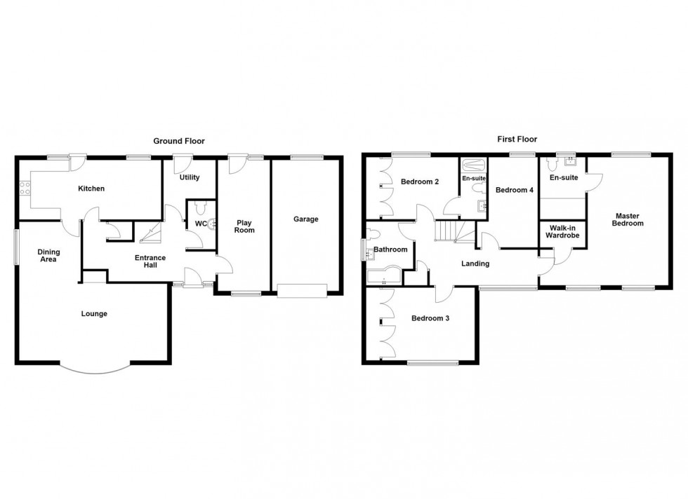 Floorplan for Westfield Court, Mirfield