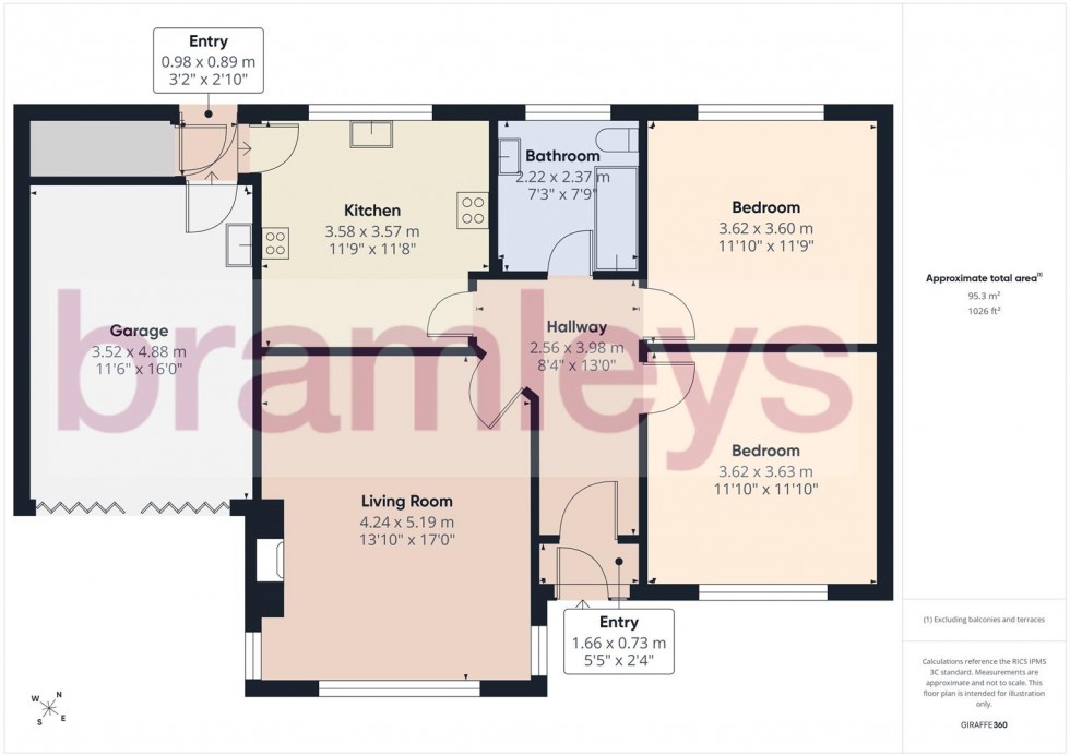Floorplan for Woodhouse Lane, Brighouse