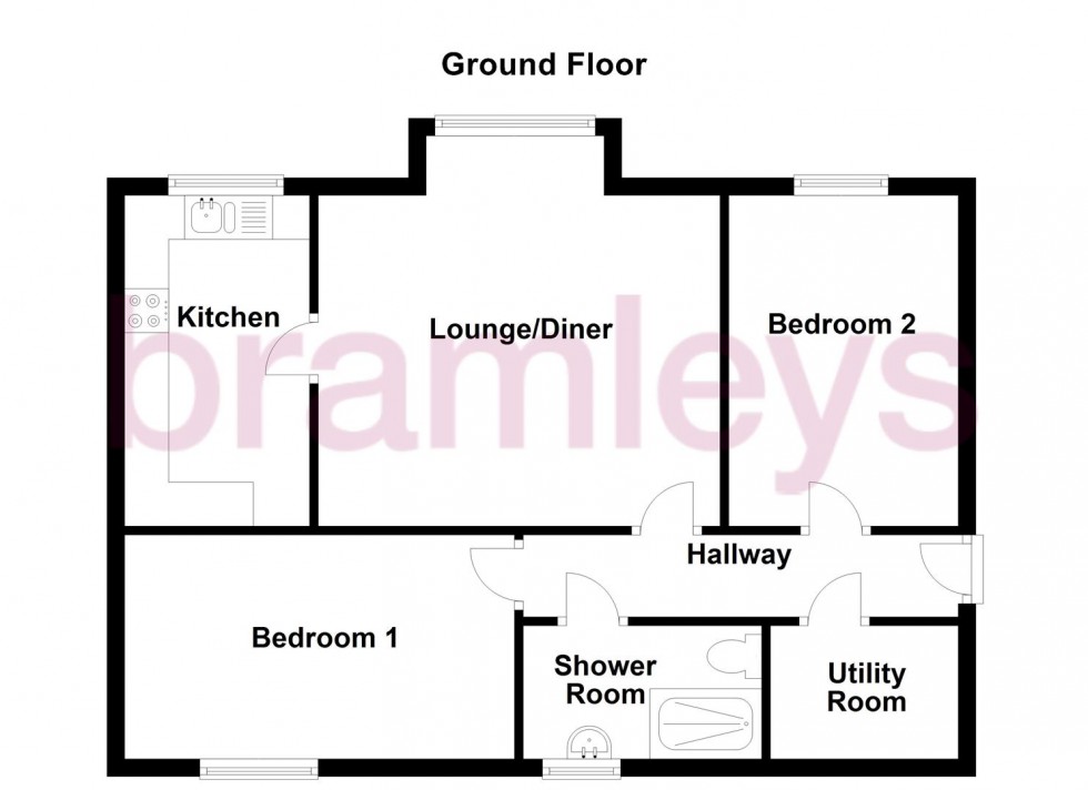Floorplan for Sylvan Ridge, Huddersfield