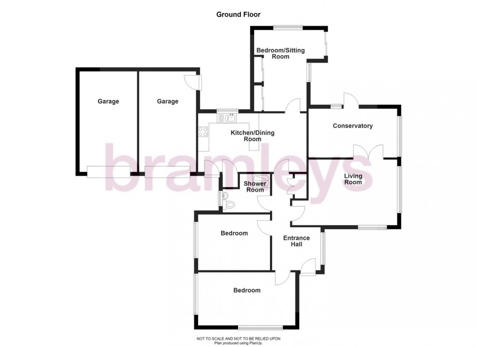 Floorplan for Ashes Lane, Almondbury, Huddersfield